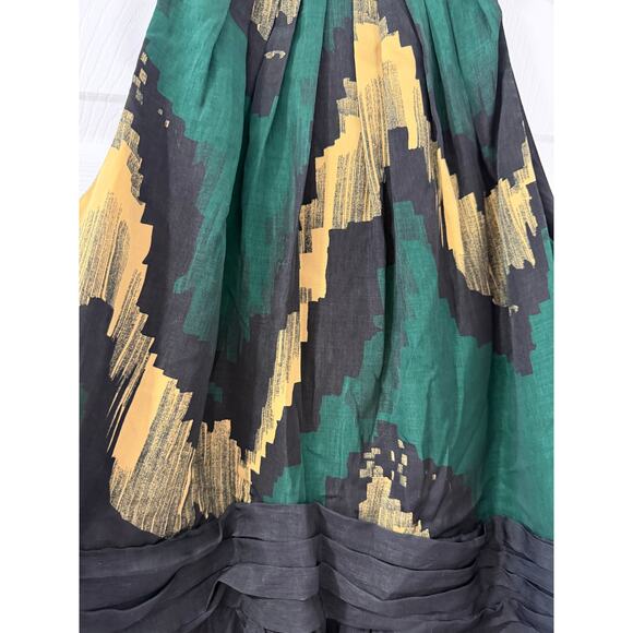 The Limited Women's Halter Cocktail Dress - Black Green Gold - Size 14 - NEW - Picture 6 of 7